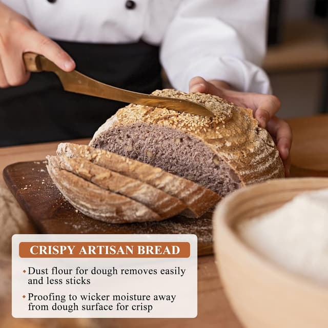 Thumbnail 5 de SNAILDIGIT Banneton 9 Inch Proofing Basket