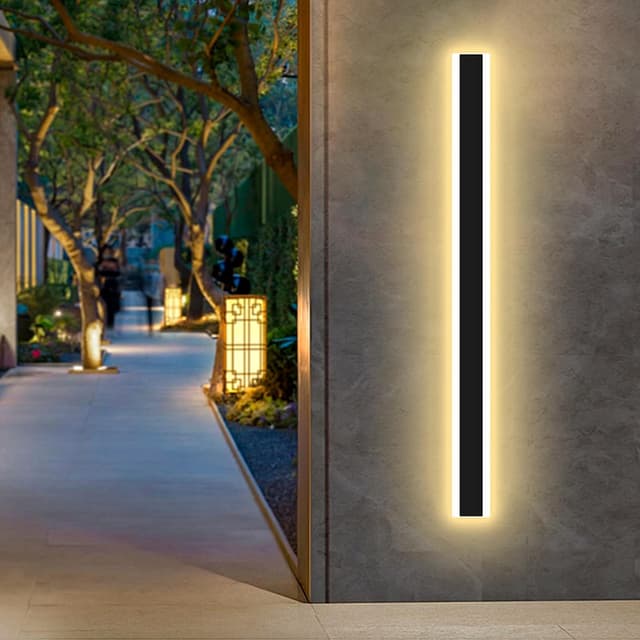 Detalle de Wloyimo 100cm 40W Outdoor Dimmable Wall Light