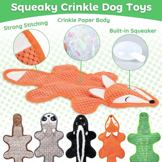 Thumbnail 2 de Ousiya Lot de 5 jouets chien