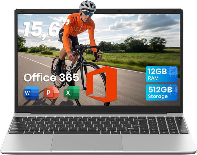 Detalle de jumper Laptop 15,6 Zoll FHD mit 512 GB SSD