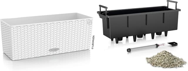 Thumbnail 2 de LECHUZA Balconera Cottage 50 bianco 15600 fioriera