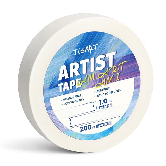 Imagen de JusArt Artist Tape 1 inch, 200ft en OfertitasTOP