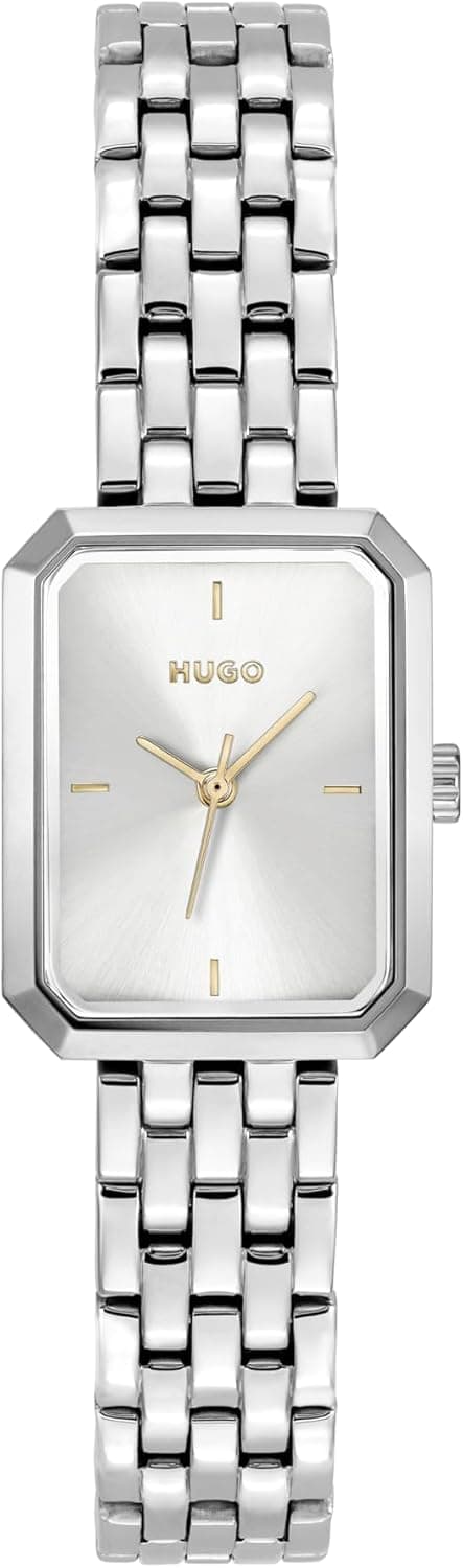 Detalle de HUGO Cosy Montre femme quartz rectangulaire