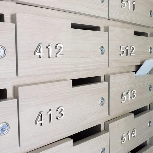 Thumbnail 6 de Vicloon numero civico 3D in ABS acrilico da 7,5 cm (a incollaggio, finitura oro)