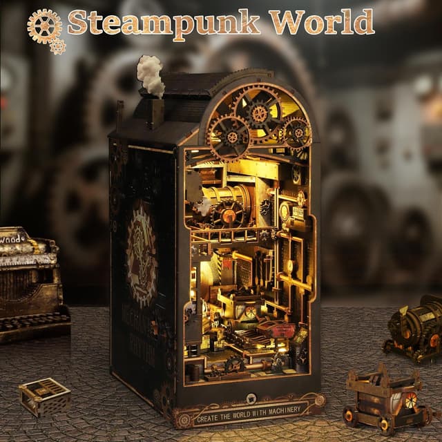 Thumbnail 1 de CRIOLPO Book Nook Kit DIY Miniaturhaus