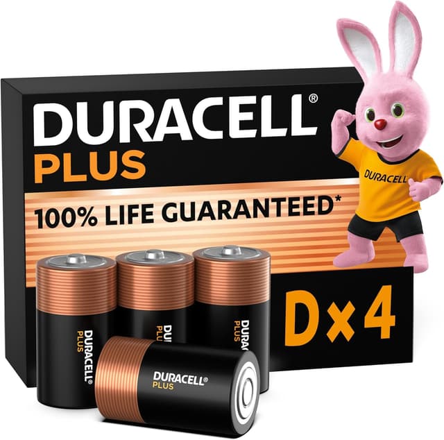 Thumbnail 2 de Duracell Plus MN1400 Piles C 1,5V (4)
