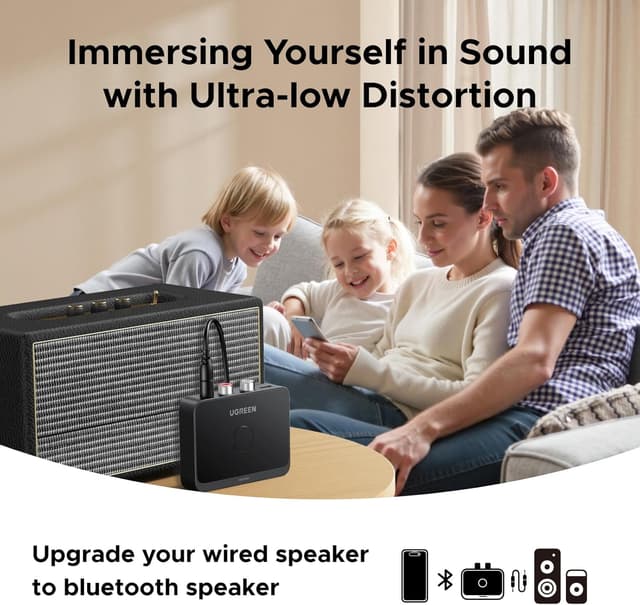 Thumbnail 5 de UGREEN Bluetooth 6.0 Receiver LDAC, 15H playtime