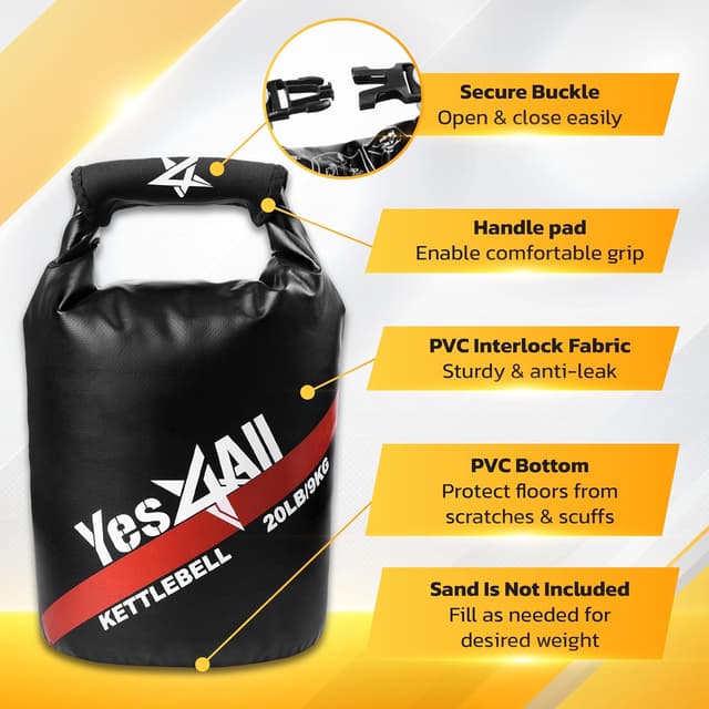 Thumbnail 2 de Yes4All Kettlebell Sandbag 9lb