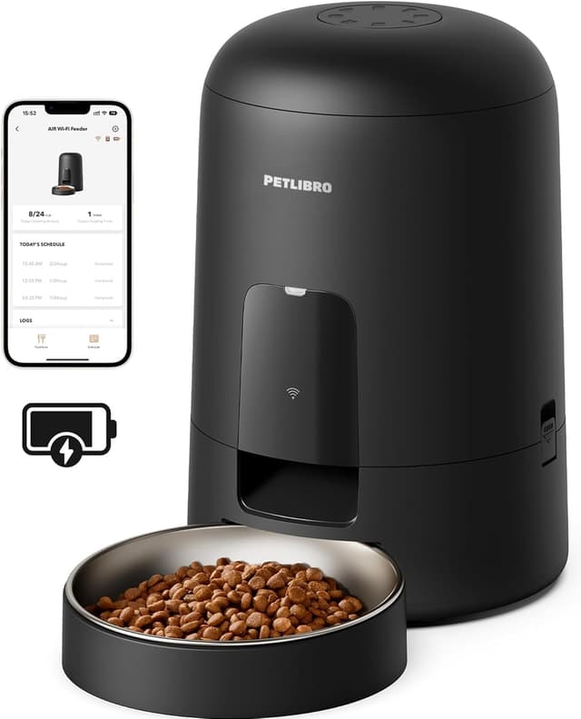Detalle de PETLIBRO Automatic Cat Feeder 30 days ⬇️ 🐱