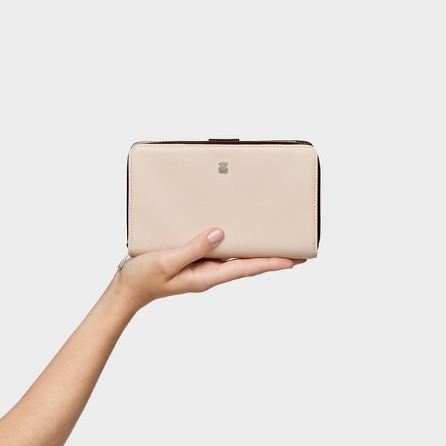 Thumbnail 5 de TOUS Billetera Mediana Saffiano 20x10x3 cm