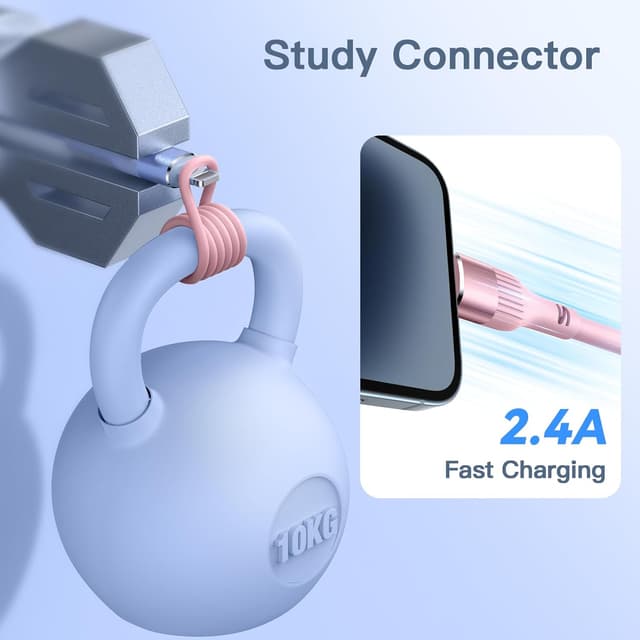 Detalle 2 de Nebite iPhone Charger 6ft MFi lightning cable pack