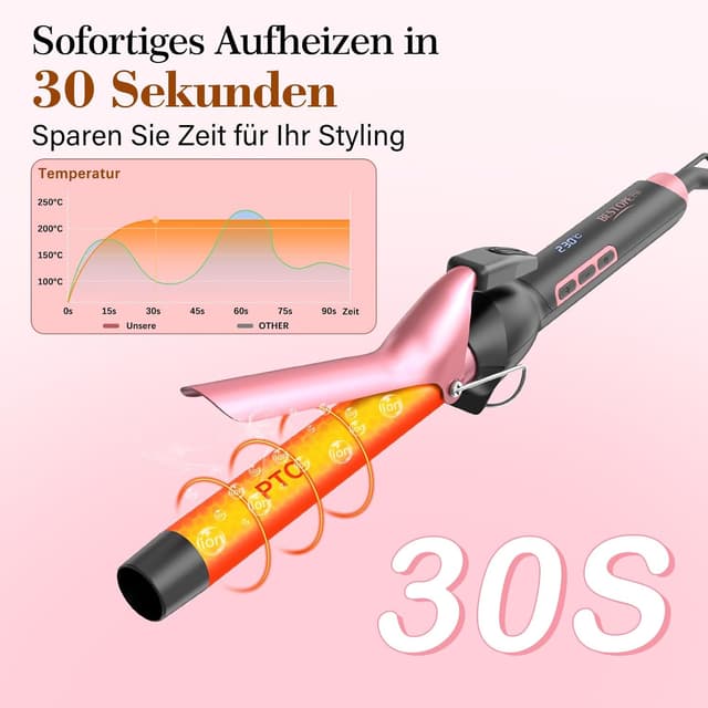 Thumbnail 3 de BESTOPE PRO Lockenstab 25mm für große Locken