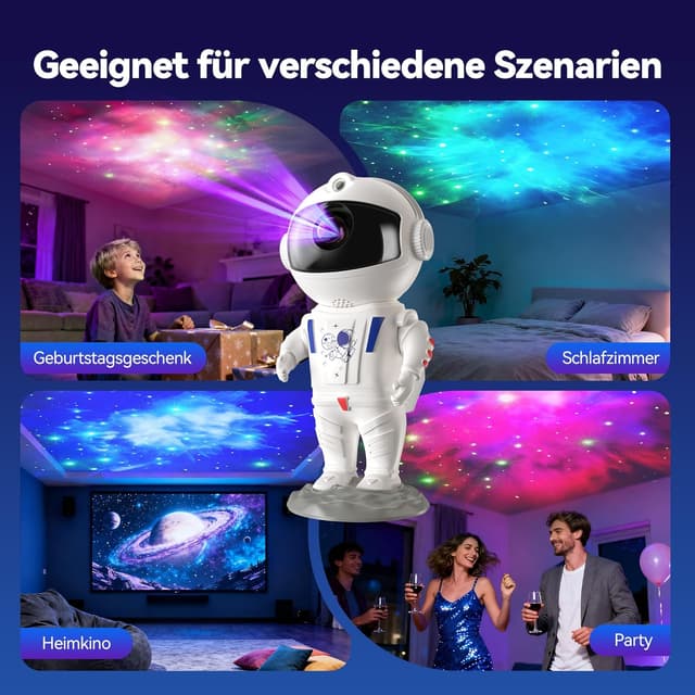 Thumbnail 6 de TechRise Astronaut Sternenhimmel Projektor