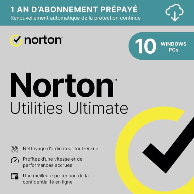 Detalle de Norton Utilities Ultimate 2026 10 appareils