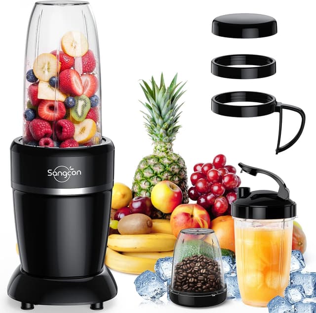 Detalle de sangcon 1000W Smoothie Blender 🍹