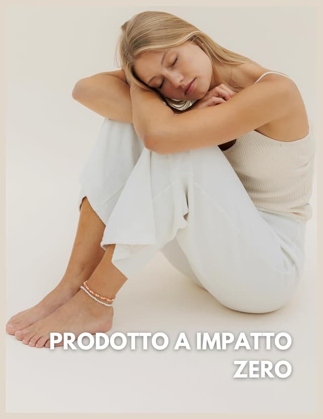 Detalle de Cavigliera da donna GD GOOD.designs con perle di giada 4 mm – regolabile e impermeabile