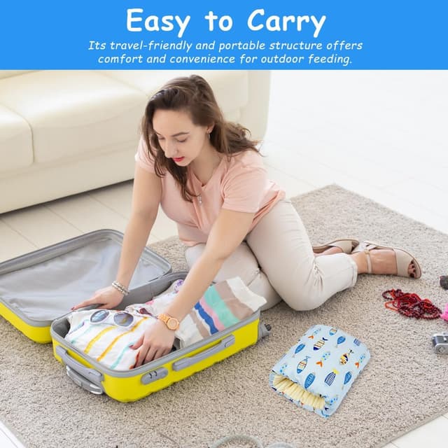 Thumbnail 5 de Aolso Almohada de lactancia pequeña Pez