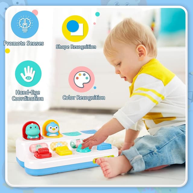 Detalle de LZDMY Pop up Baby Spielzeug ab 12 Monate