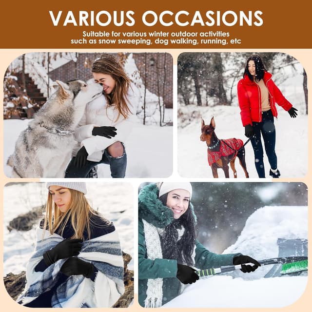 Thumbnail 6 de Dsane Womens Touchscreen Winter Gloves