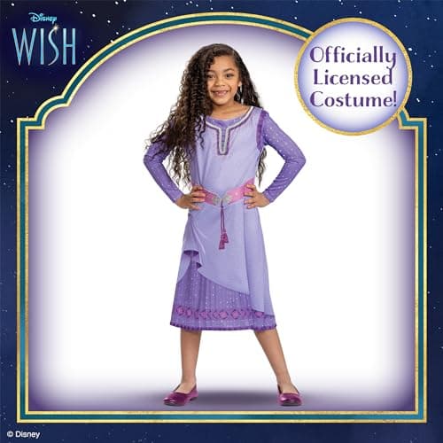 Thumbnail 2 de Disney Wish - Disfraz Asha Oficial para Niñas