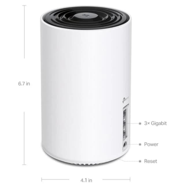 Detalle 2 de TP-Link Deco XE65 sistema Mesh WiFi 6E AXE5400 2 unidades 🟢