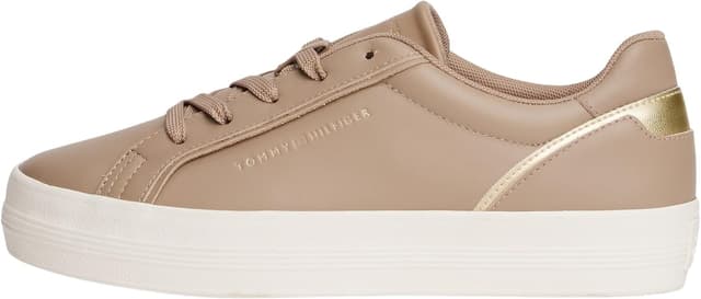 Thumbnail 6 de Tommy Hilfiger Baskets vulcanisées en cuir pour femme Foxing