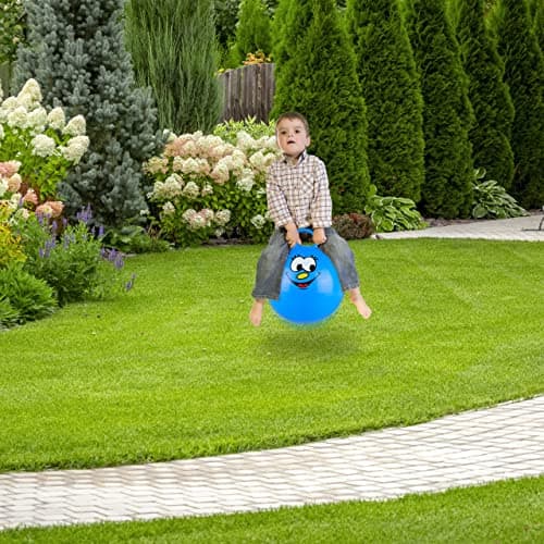 Thumbnail 4 de Relaxdays Balón Hinchable Infantil Saltarín 🏀 Verde 45cm