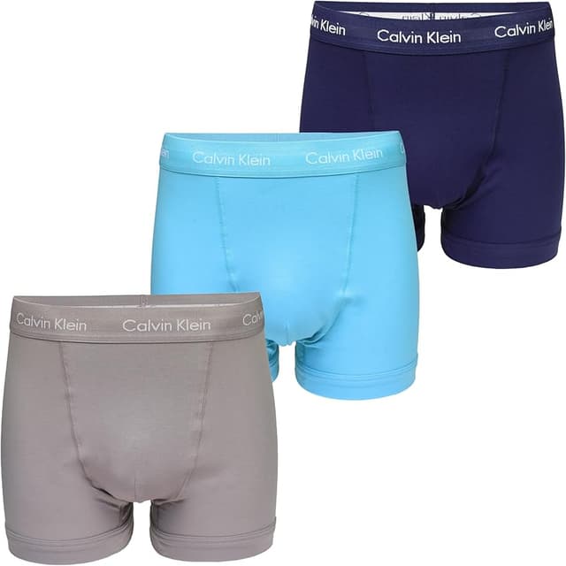 Detalle 1 de Calvin Klein Trunks pack 3 S