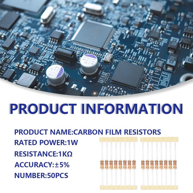 Detalle 2 de Innfeeltech 100 Stück 200 kΩ Widerstand