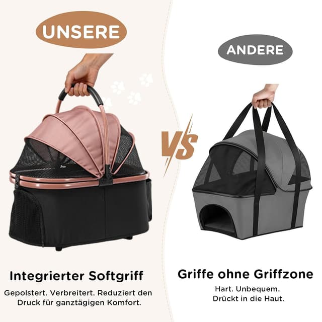 Thumbnail 6 de GTPLAYER Hundebuggy 4-in-1 bis 25 kg