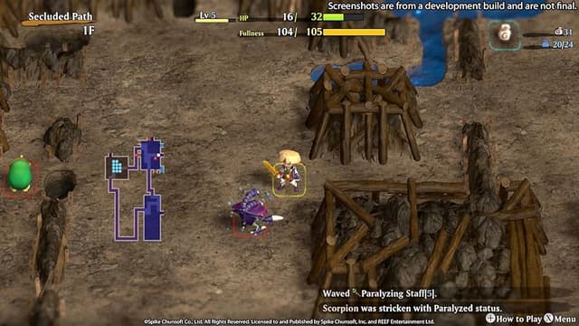 Detalle 2 de Shiren the Wanderer Nintendo Switch juego 1 unidad