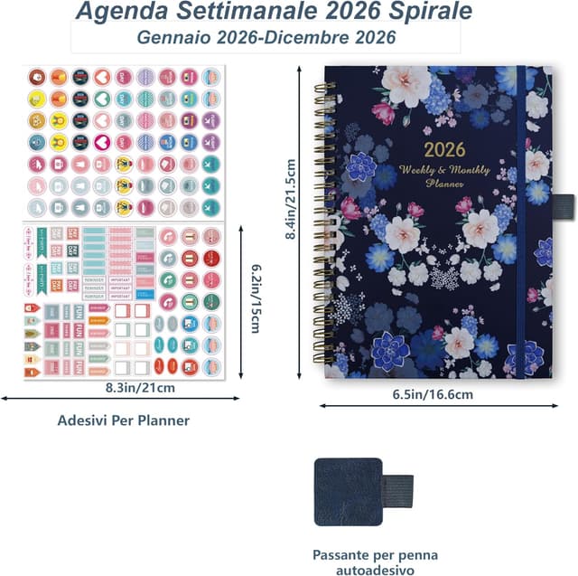 Detalle 2 de Gumiho Agenda Settimanale 2026 A5