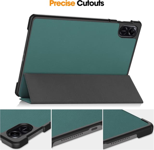 Detalle de idudao Case for Honor Pad X9 (11.5 inch, 2023) slim hard folio cover in green