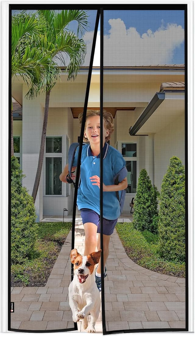 Detalle de VitHom Schnellschließen Fliegengitter 100x200 cm