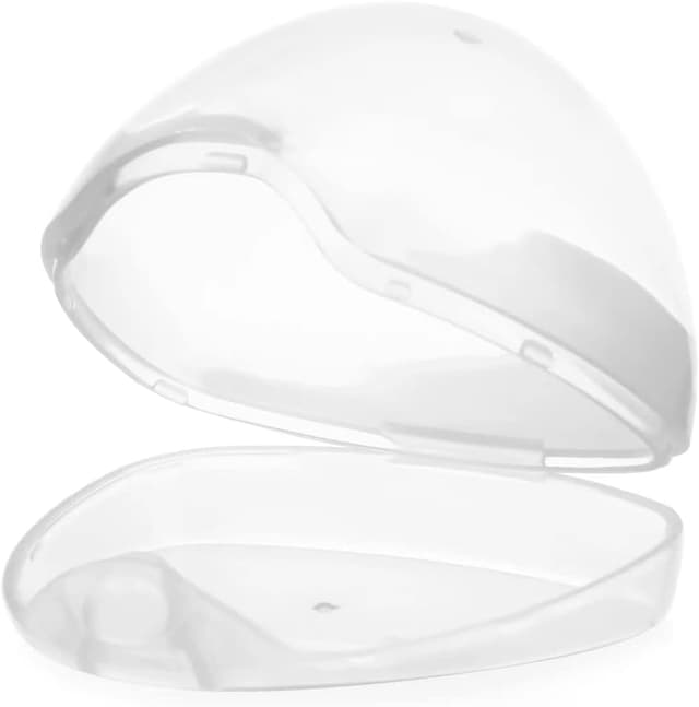 Detalle de PandaEar Dummy Holder Case (4 Pack) – Universal Pacifier Box Covers for Travel, BPA Free