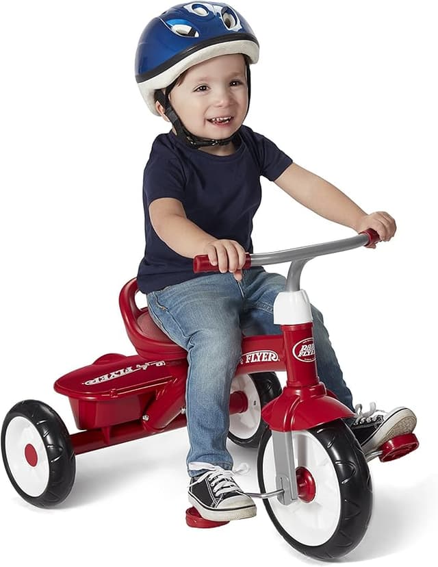 Detalle de Radio Flyer Triciclo Rojo para 2½–5 años