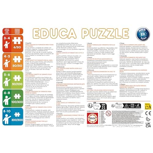 Detalle 2 de Educa Spider-Man 🕷️ 2 Puzzles de 100 Piezas, Edad 6+