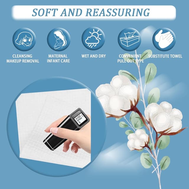 Thumbnail 3 de Pekrido Asciugamano Viso 60 Fogli