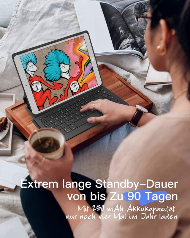 Thumbnail 4 de Inateck BK2006 Ultraleichte Tastatur Hülle 360 g