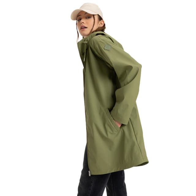 Detalle de Roxy Raining Again chaqueta impermeable mujer