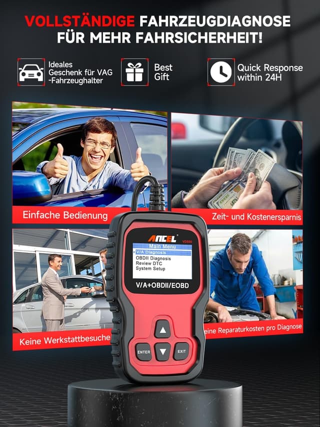 Thumbnail 6 de Ancel OBD2 para VW Audi Skoda Seat diagnóstico