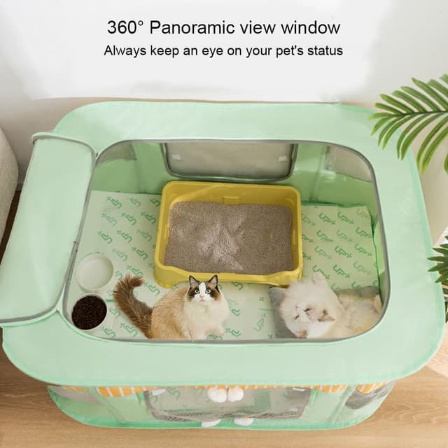 Thumbnail 4 de NUODWELL Foldable Pet Playpen M