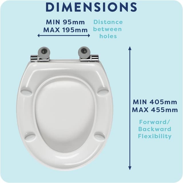 Thumbnail 4 de Croydex Haughton Premium Toilet Seat