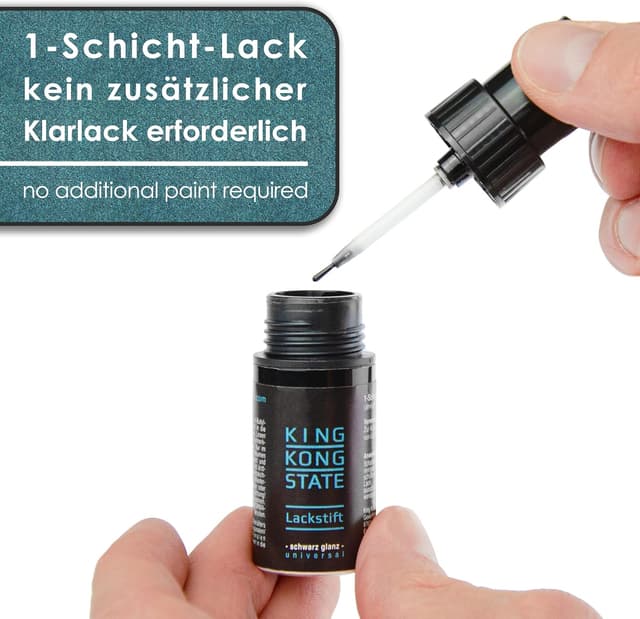 Thumbnail 2 de King Kong State Lackstift Schwarz Glänzend