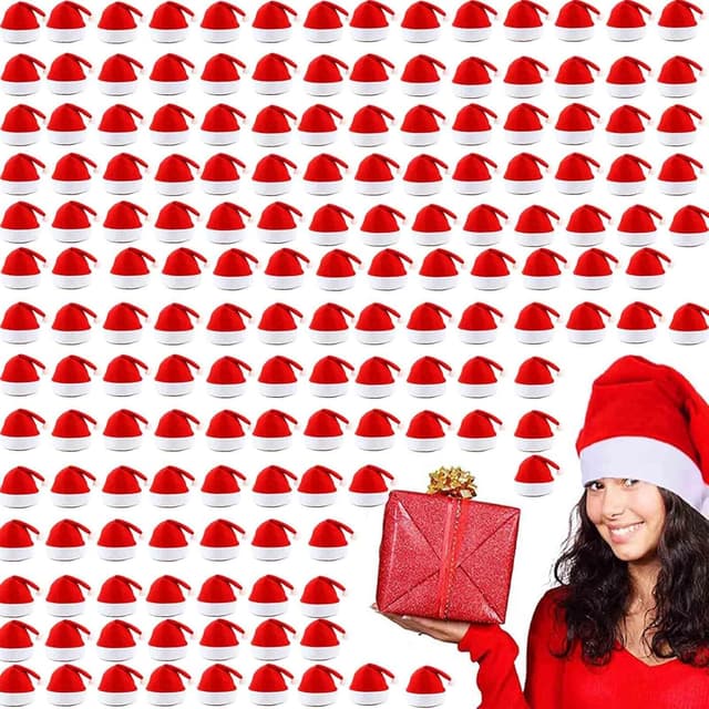 Imagen de LYFETC Santa Hats 48pc extra‑large party hats 🎉 en OfertitasTOP