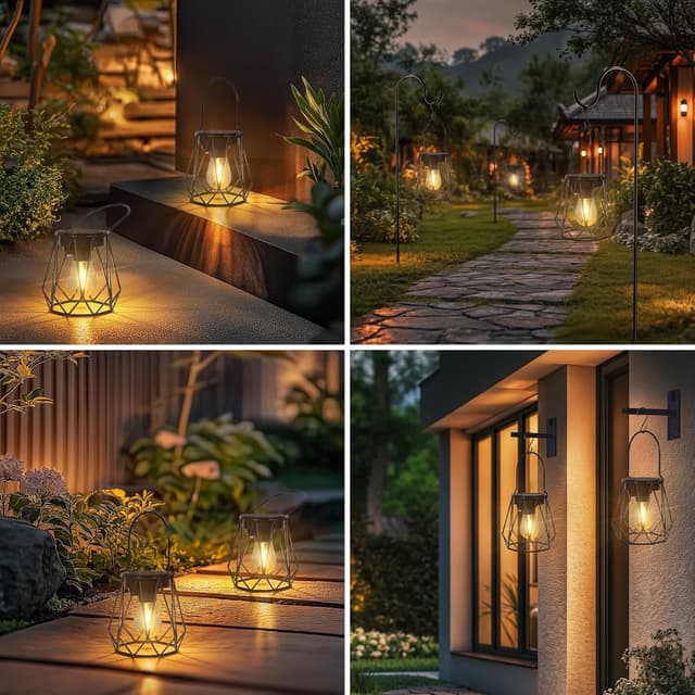 Thumbnail 6 de Ketom Farolillos Solares Exterior Octogonal