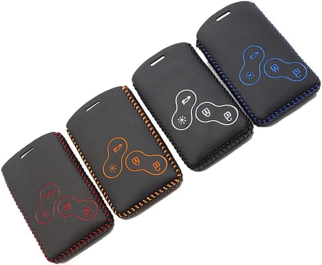 Detalle de Happyit leather key cover for Renault, 4 buttons