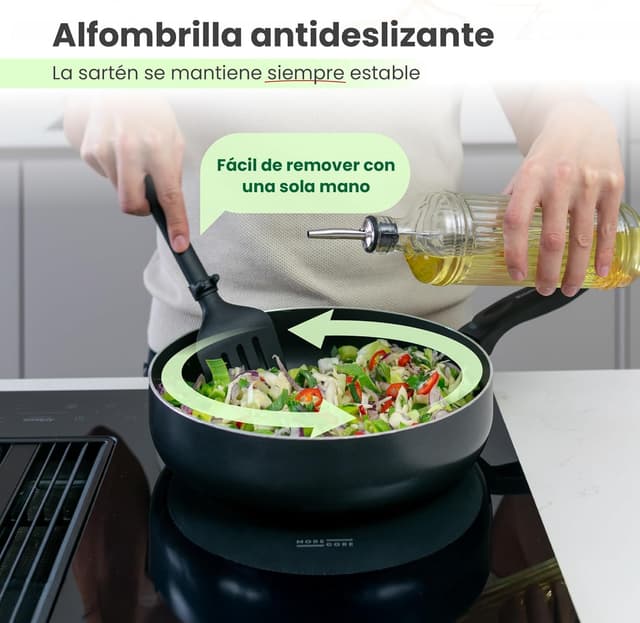 Thumbnail 3 de MoreCore Protector de Induccion 6 Piezas