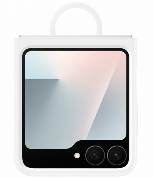 Thumbnail 4 de Samsung Galaxy Z Flip7 FE Silikon Rückcover Weiß