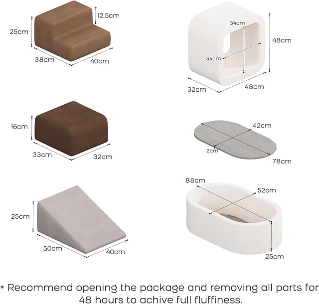 Detalle 2 de BanaSuper Softplay-Set XXL für Kinder, Schaumstoff